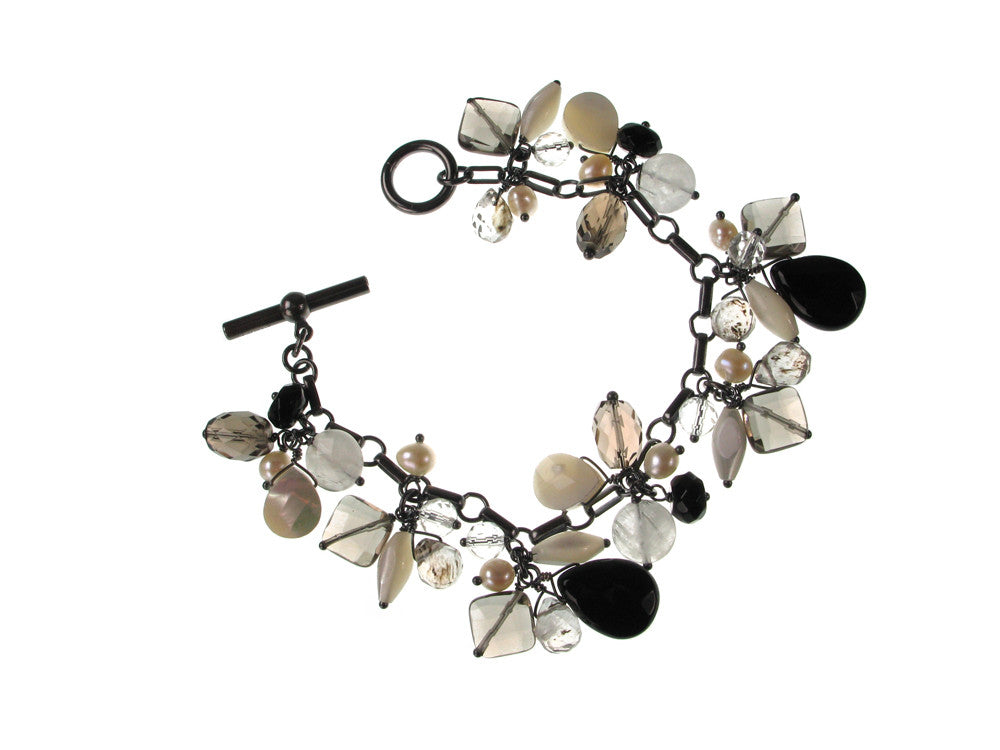 Faceted Stone Cluster Bracelet | Erica Zap Designs