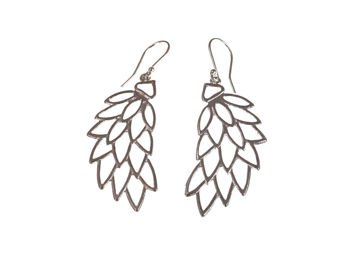 Geometric Wing Earrings | Erica Zap Designs
