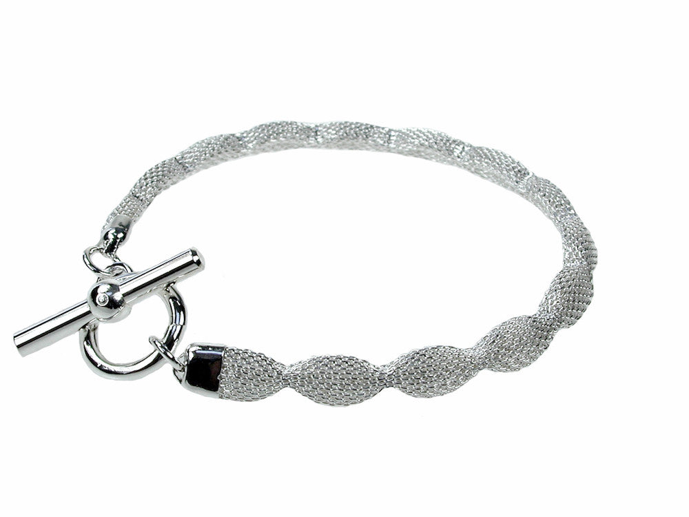 Thin Pinched Mesh Bracelet | Erica Zap Designs