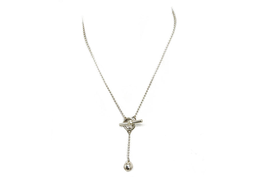 Ball Drop Sterling Necklace | Erica Zap Designs