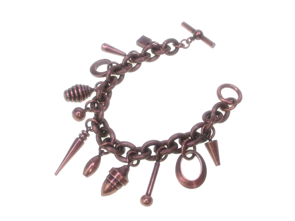Geometric Charm Bracelet | Erica Zap Designs