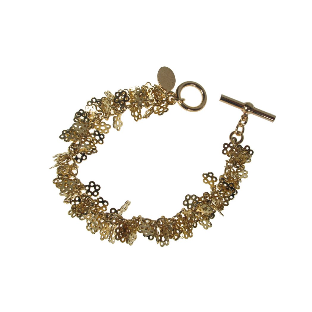 Multi Flower Metal Bracelet | Erica Zap Designs