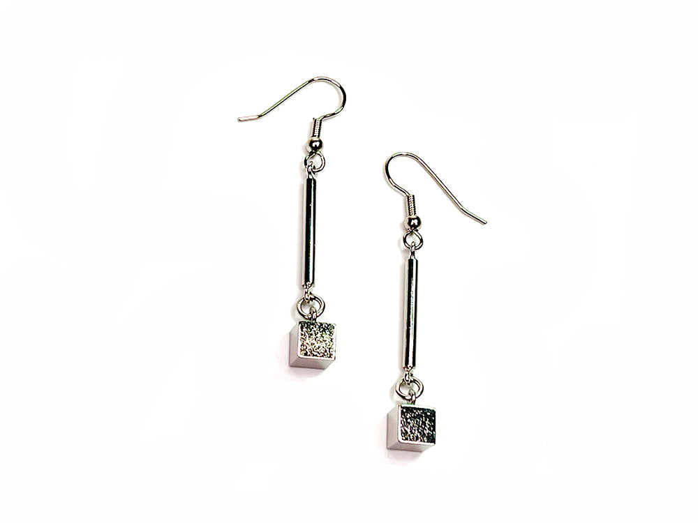 Cube Drop Earrings | Erica Zap Designs