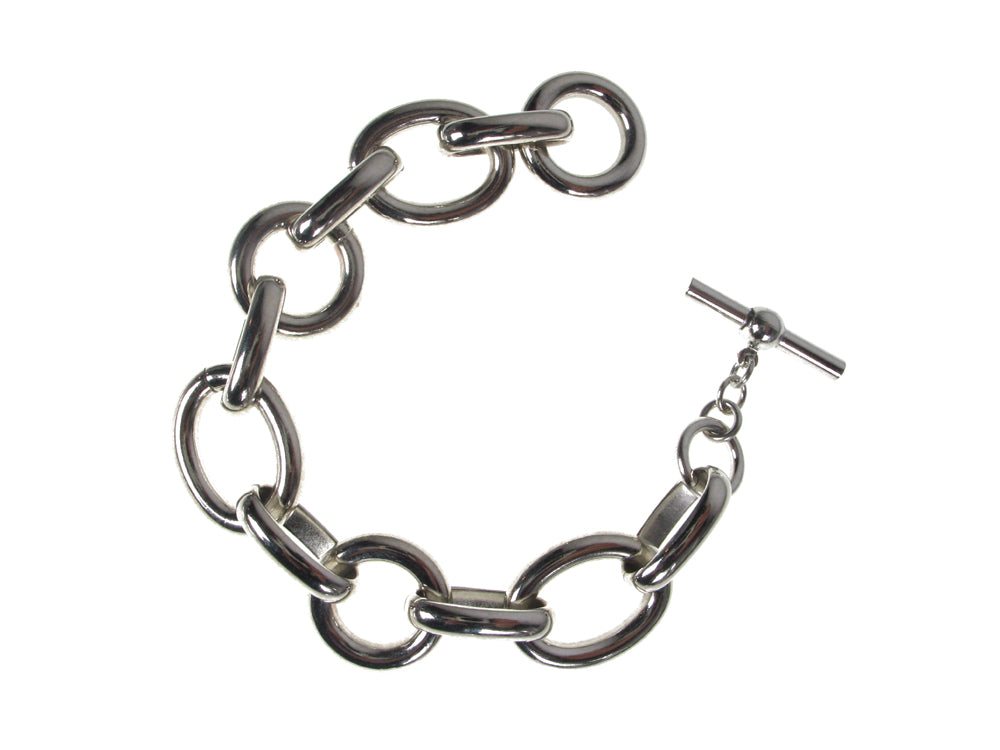 Oval Linked Metal Bracelet | Erica Zap Designs
