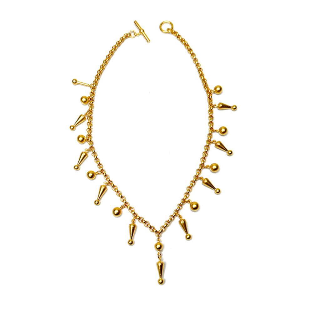 Geometric Charm Necklace | Erica Zap Designs