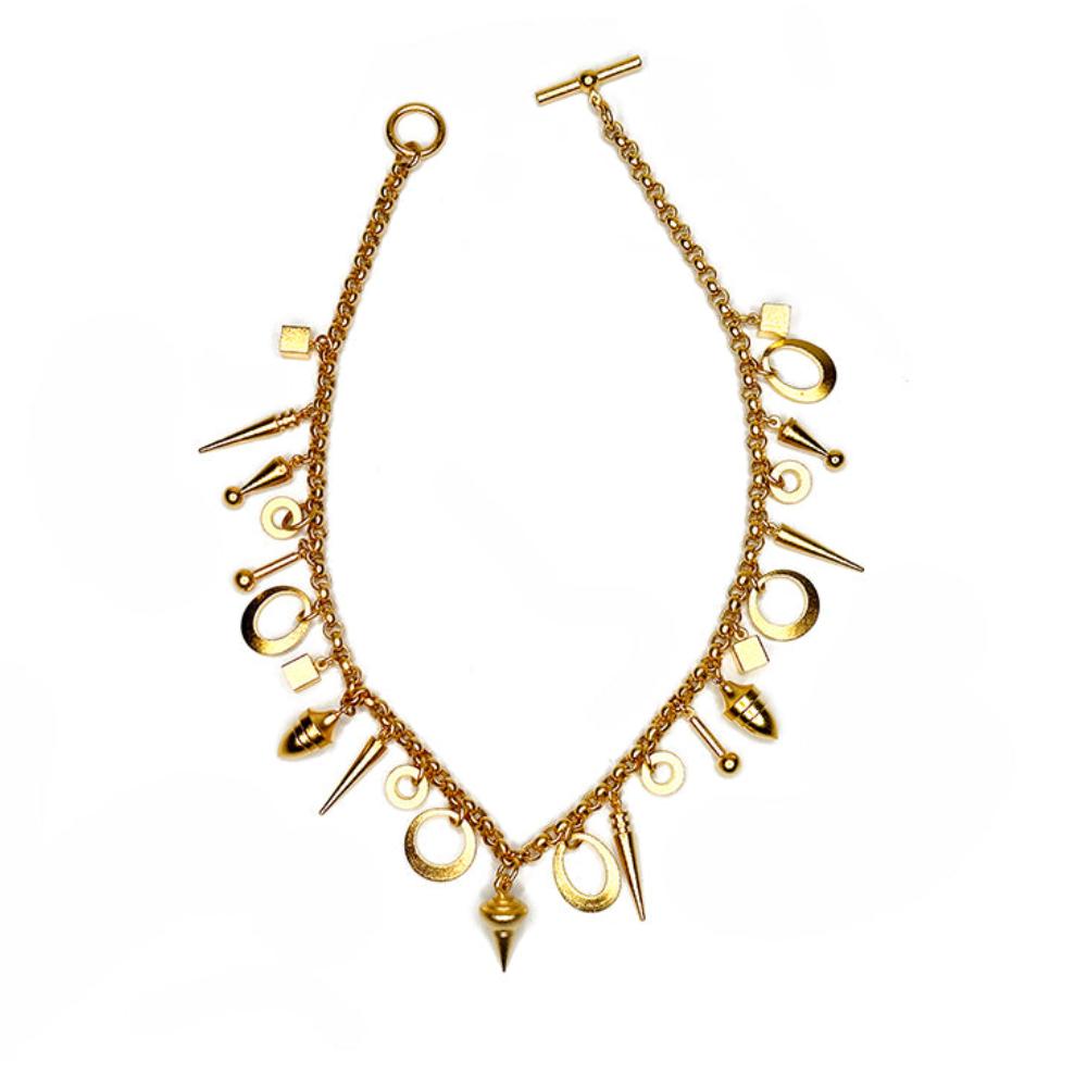 Geometric Charm Necklace | Erica Zap Designs