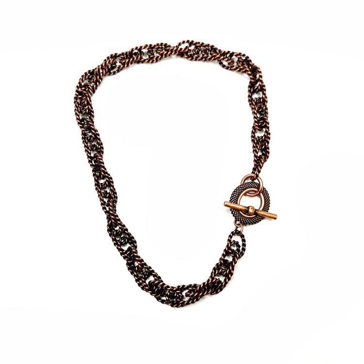 Gunmetal Chain Necklace | Erica Zap Designs