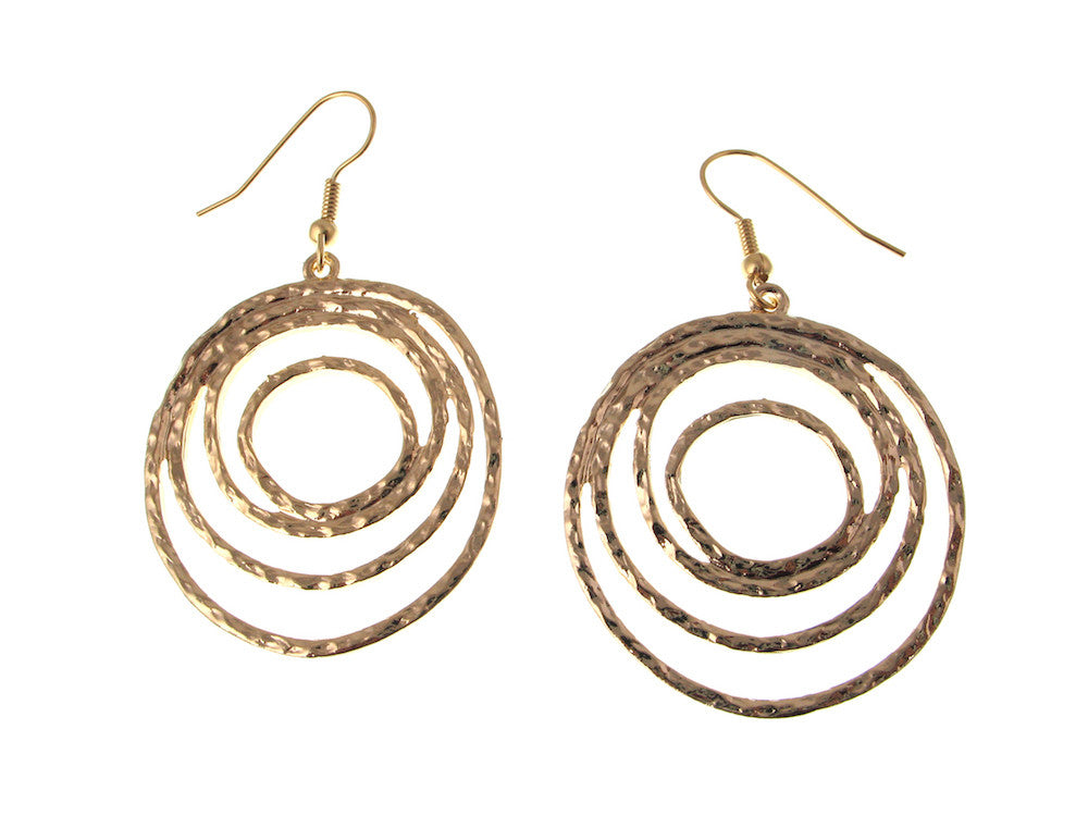 Multi Circle Metal Earrings | Erica Zap Designs