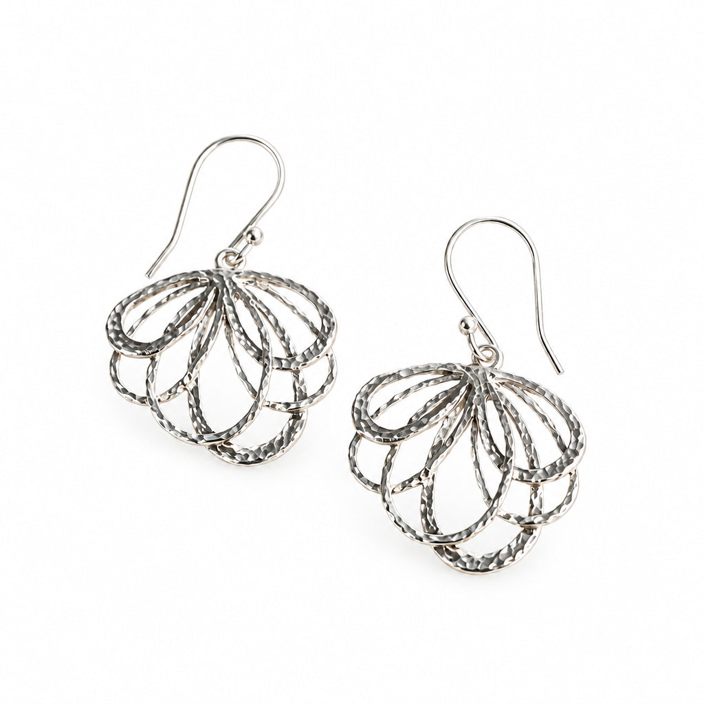 Loop Pattern Sterling Earrings | Erica Zap Designs