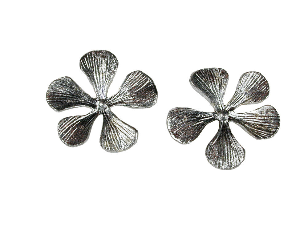 Sterling Filaree Flower Earrings | Erica Zap Designs