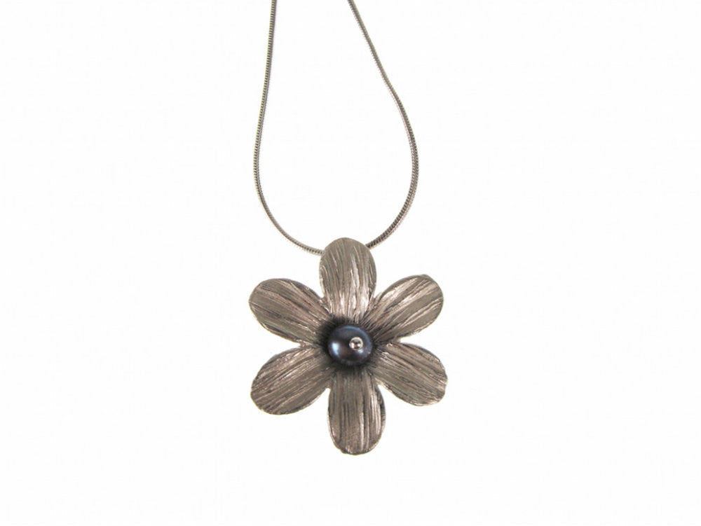 Pearl Flower Pendant | Erica Zap Designs
