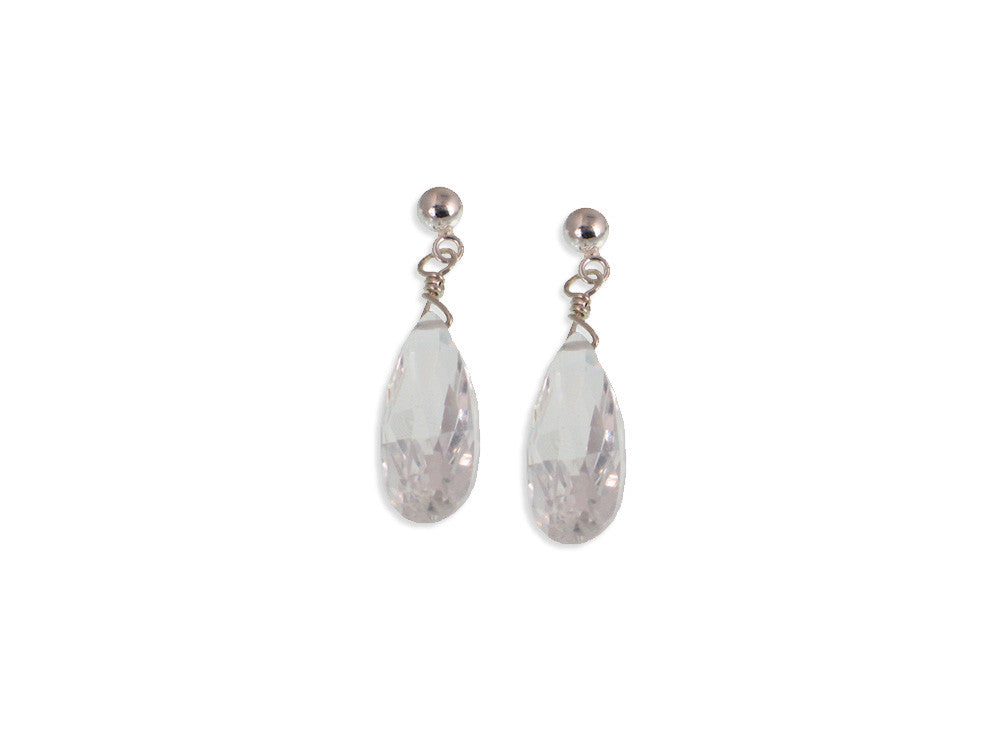 Crystal Drop Earrings Small | Erica Zap Designs