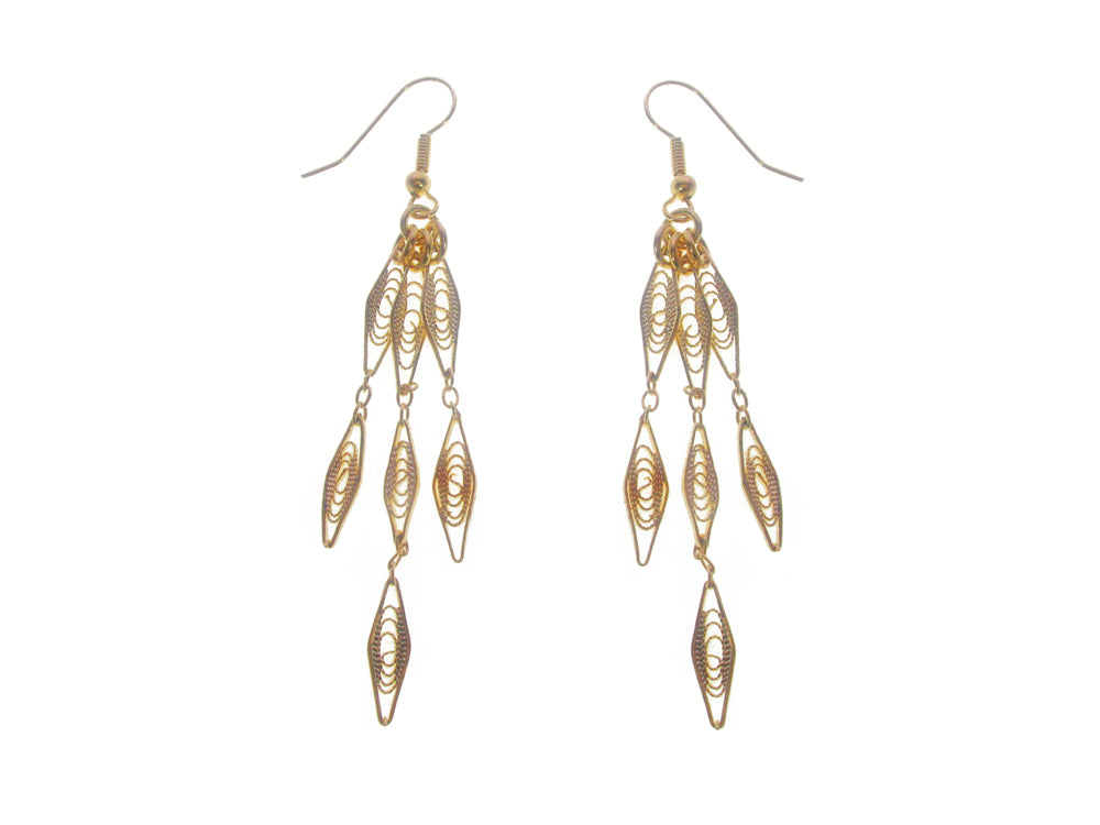 Filigree Drop Earring | Erica Zap Designs
