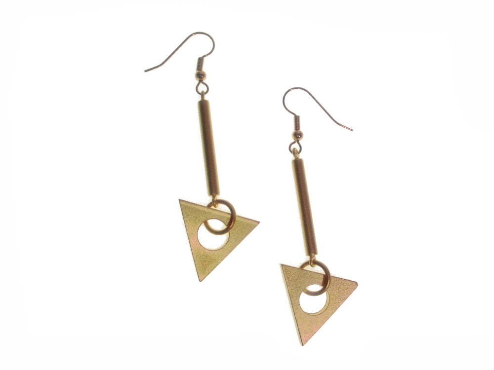 Triangle Drop Earrings | Erica Zap Designs