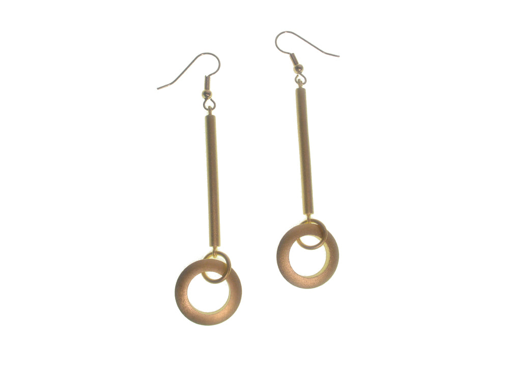 Circle Drop Earrings | Erica Zap Designs