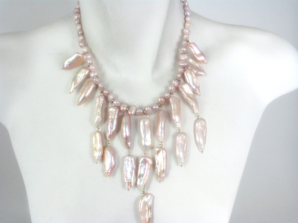 Pearl Bib Necklace | Erica Zap Designs