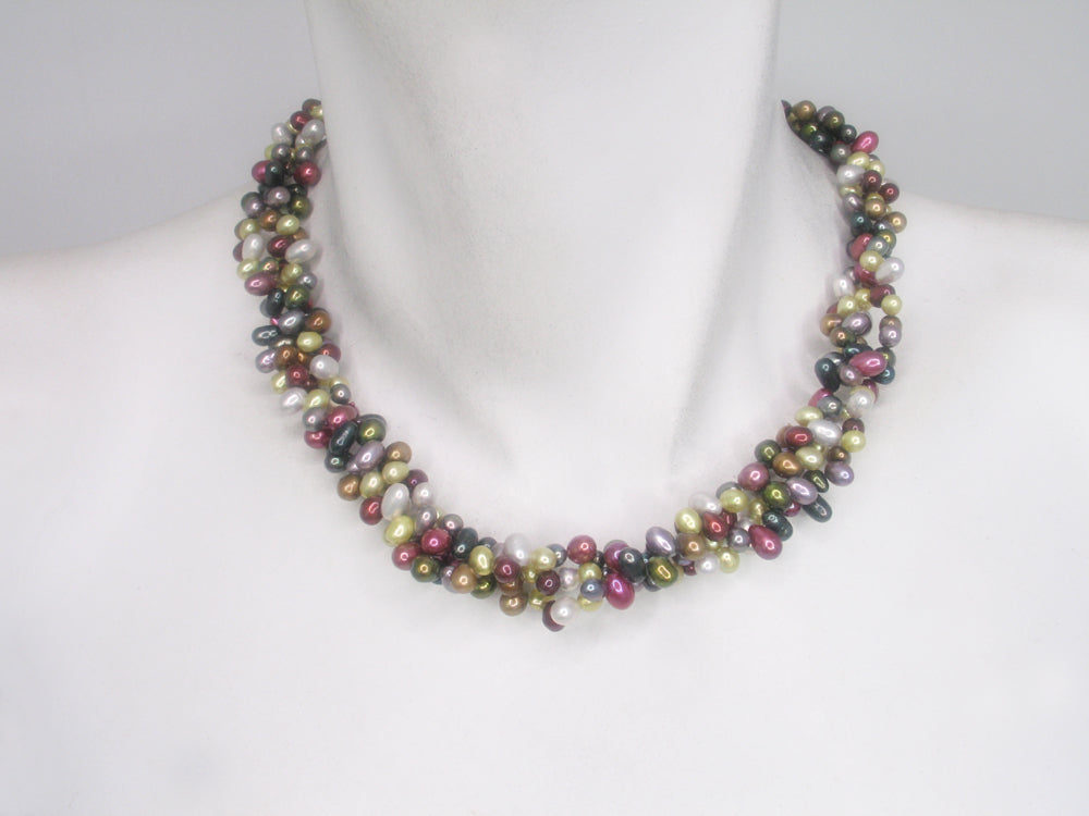 3-Strand Pearl Necklace | Erica Zap Designs