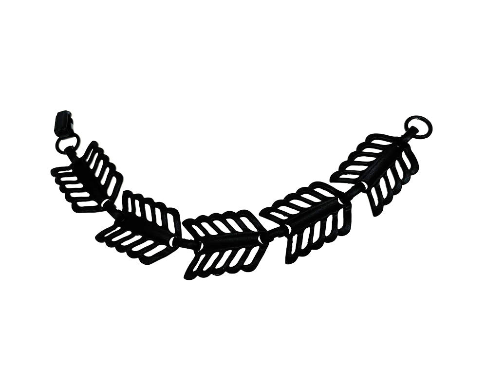 Black Arrow Chain Bracelet | Erica Zap Designs