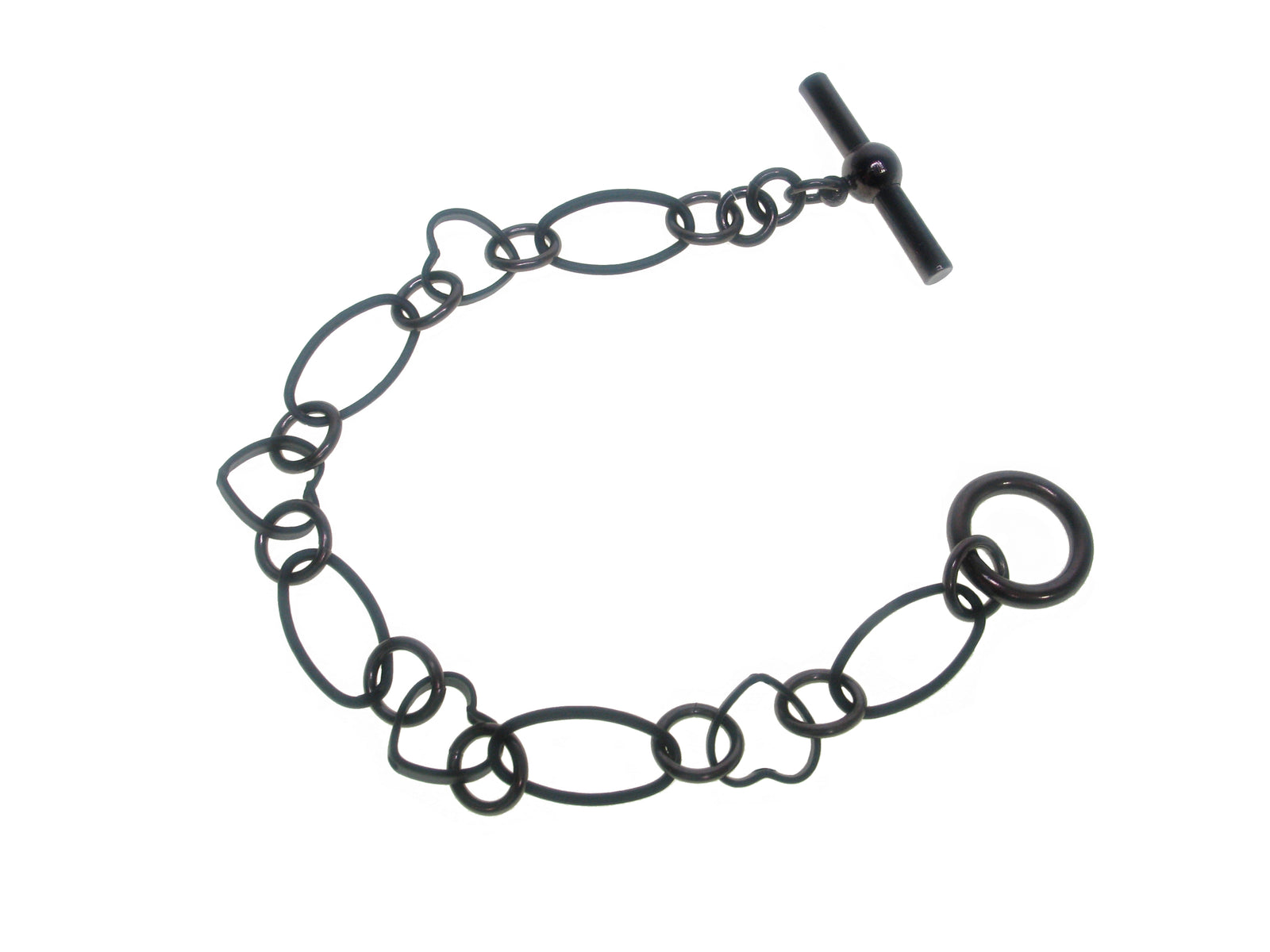 Heart and Oval Link Bracelet | Erica Zap Designs