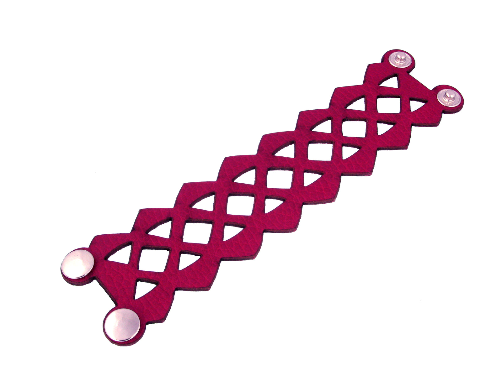 Laser Cut Leather Bracelet |  Celtic Pattern | Erica Zap Designs