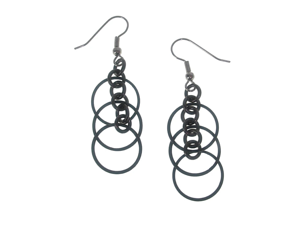 Triple Circle Earrings | Erica Zap Designs