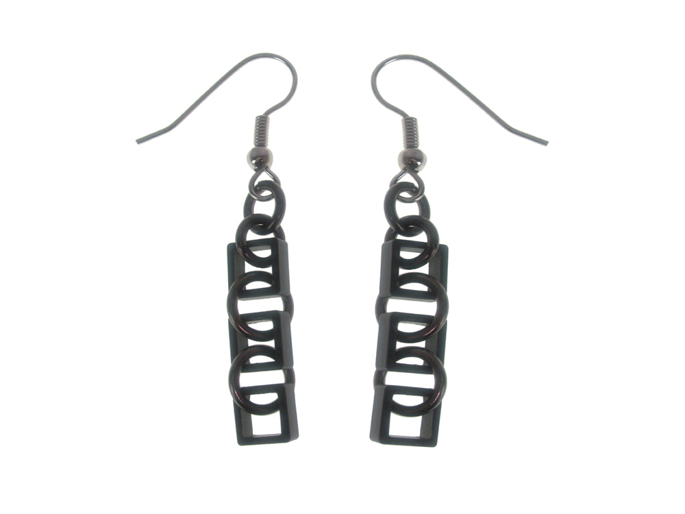 Triple Squares Earrings | Erica Zap Designs