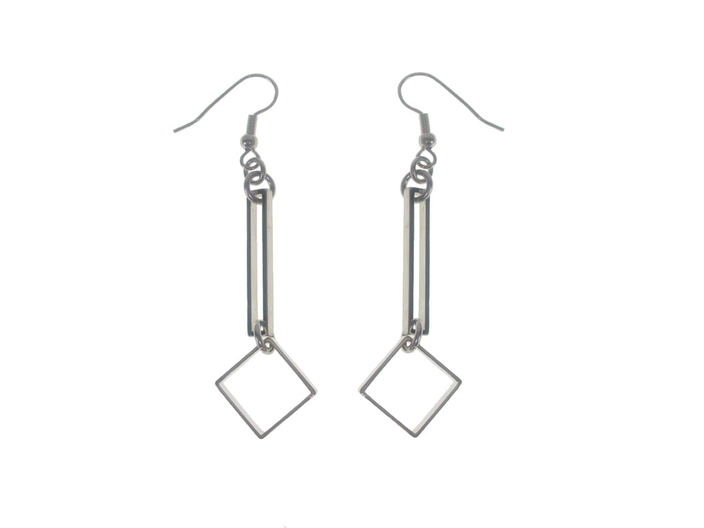 Square Drop Earrings | Erica Zap Designs