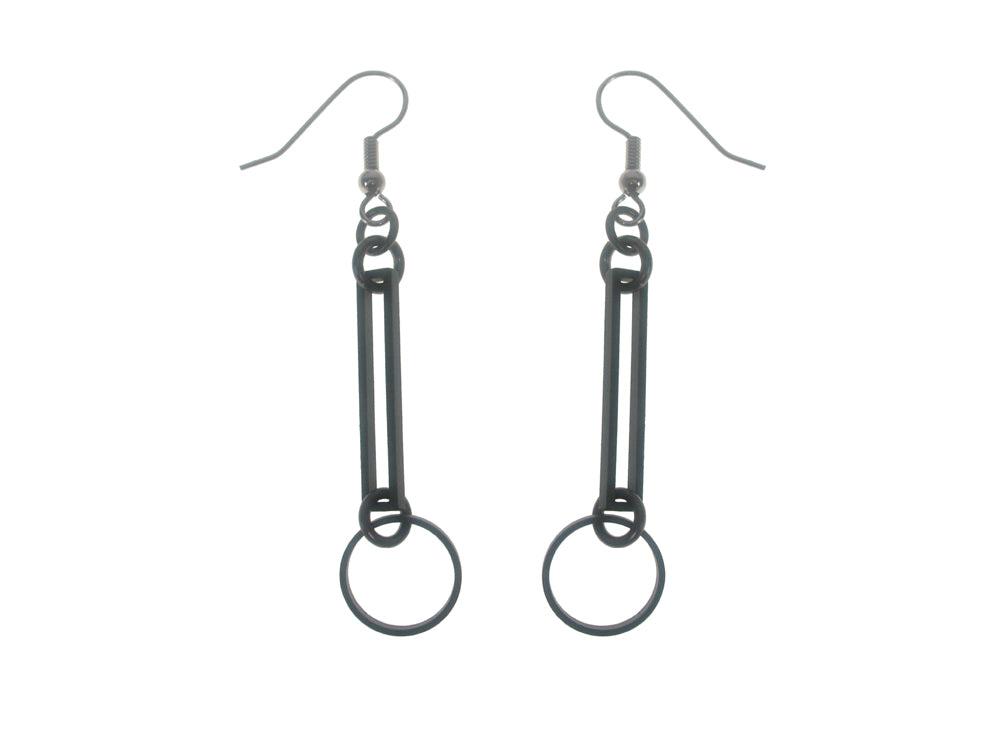 Circle Drop Earrings | Erica Zap Designs