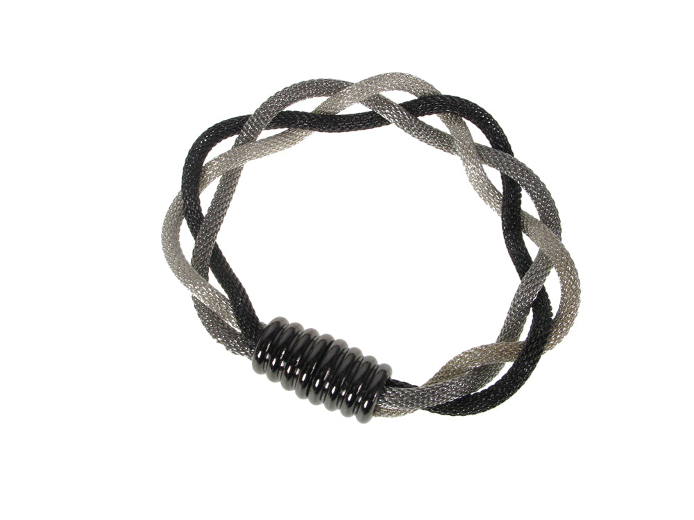 Braided Mesh Bracelet with Magnetic Clasp | Erica Zap Designs
