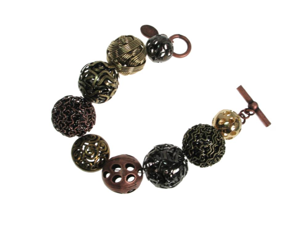 Mixed Spheres Bracelet | Erica Zap Designs