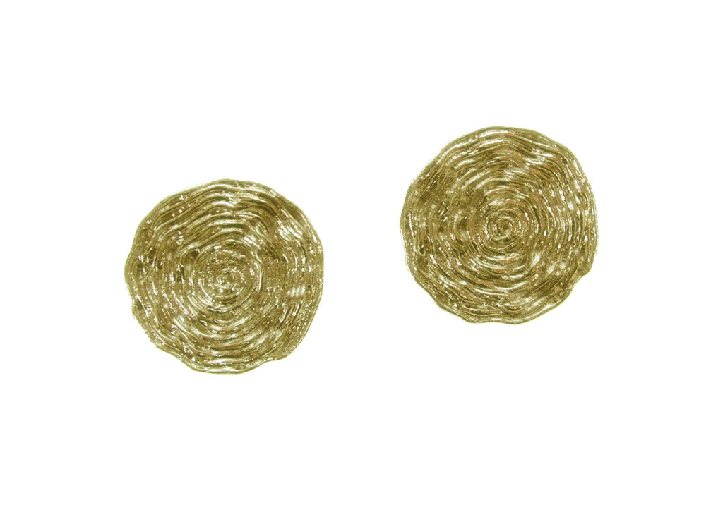 Textured Spiral Earrings | Erica Zap Designs