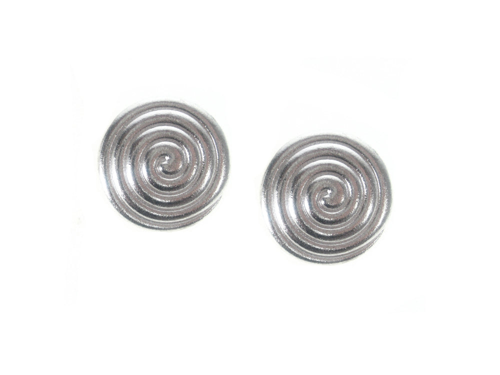 Spiral Circle Earrings | Erica Zap Designs