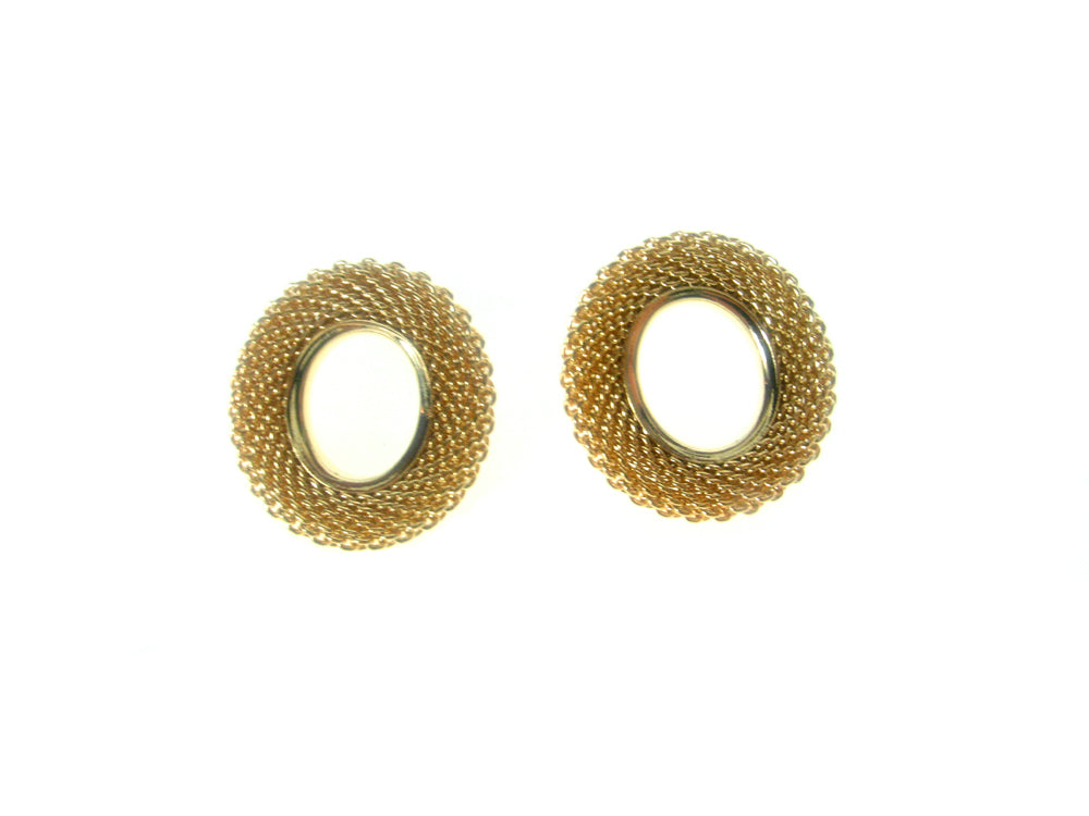 Oval  Mesh Earrings | Erica Zap Designs