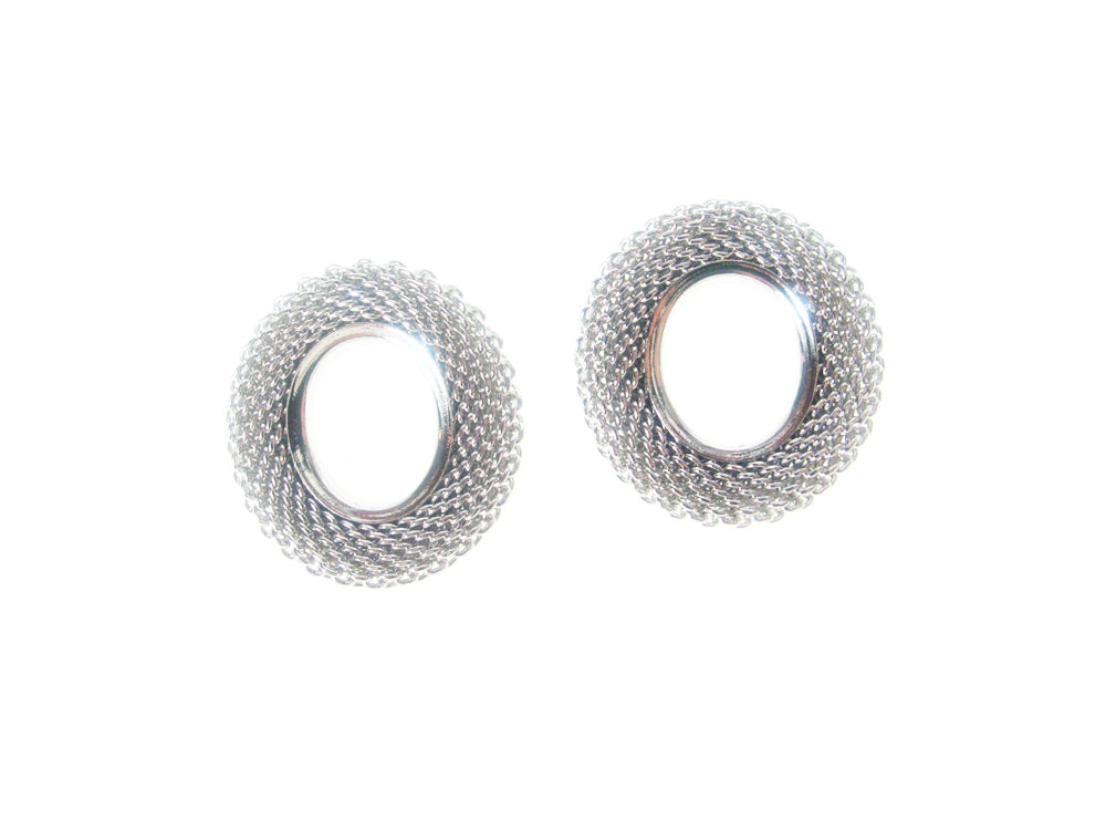 Oval  Mesh Earrings | Erica Zap Designs