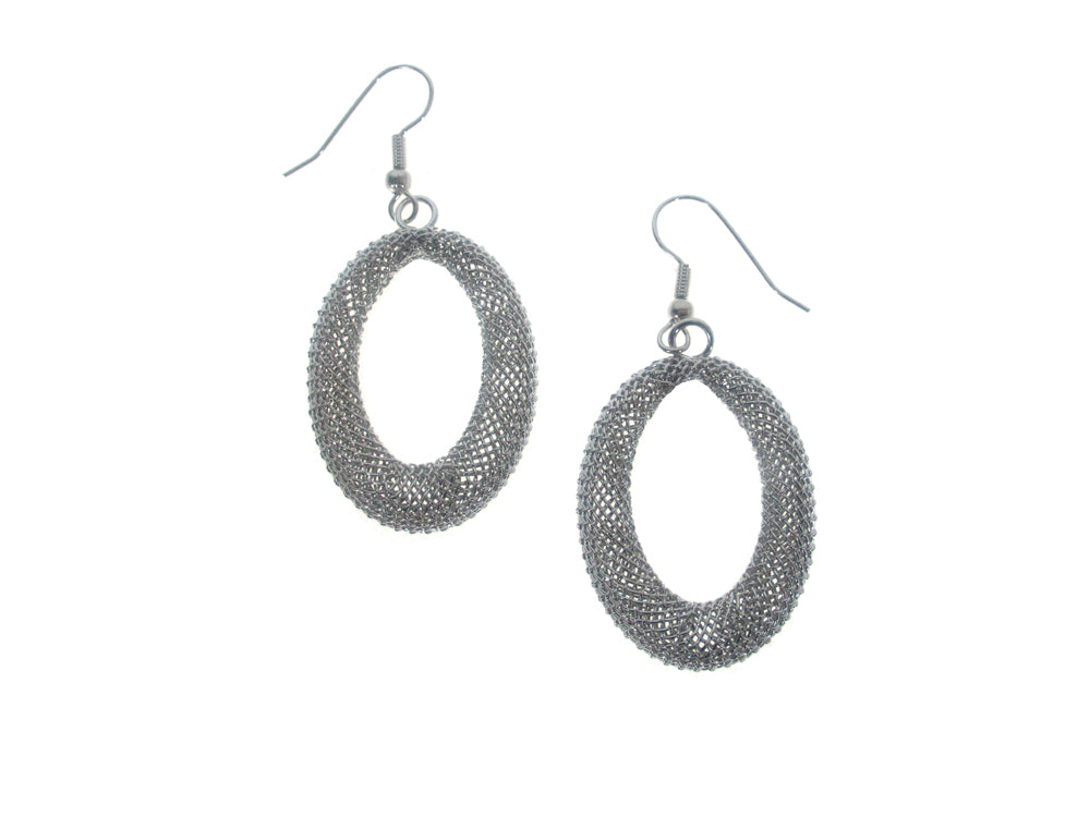 Small Oval Mesh Earrings | Erica Zap Designs