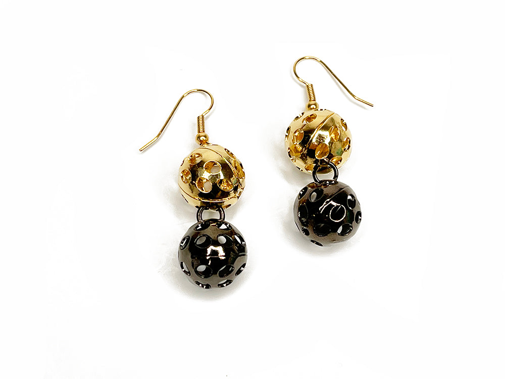 Double Sphere Earrings | Erica Zap Designs