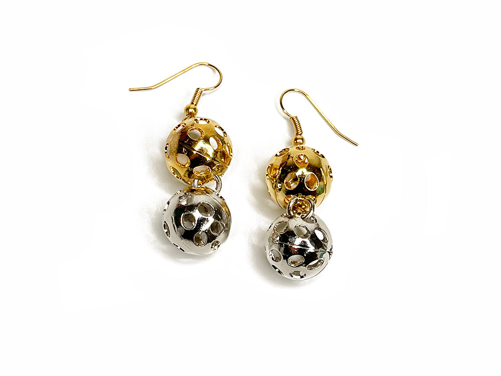 Double Sphere Earrings | Erica Zap Designs