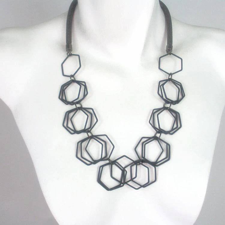 Hexagon Necklace | Erica Zap Designs