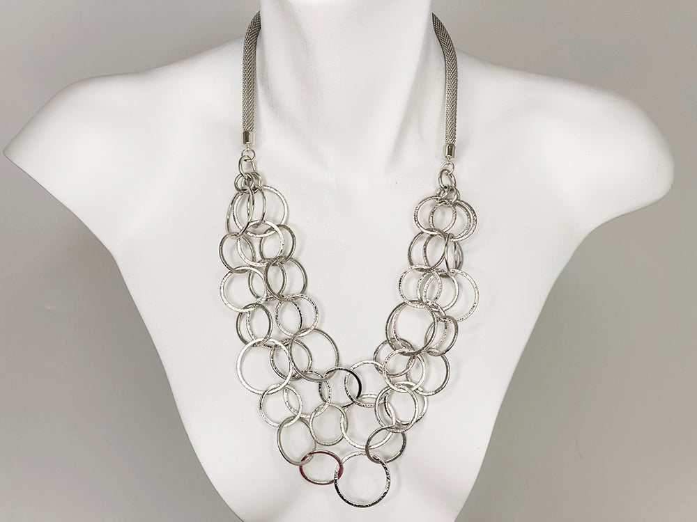 Circle 3 Strand Necklace | Erica Zap Designs