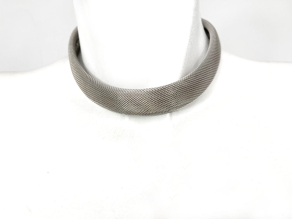 Wide Mesh Choker Necklace | Erica Zap Designs