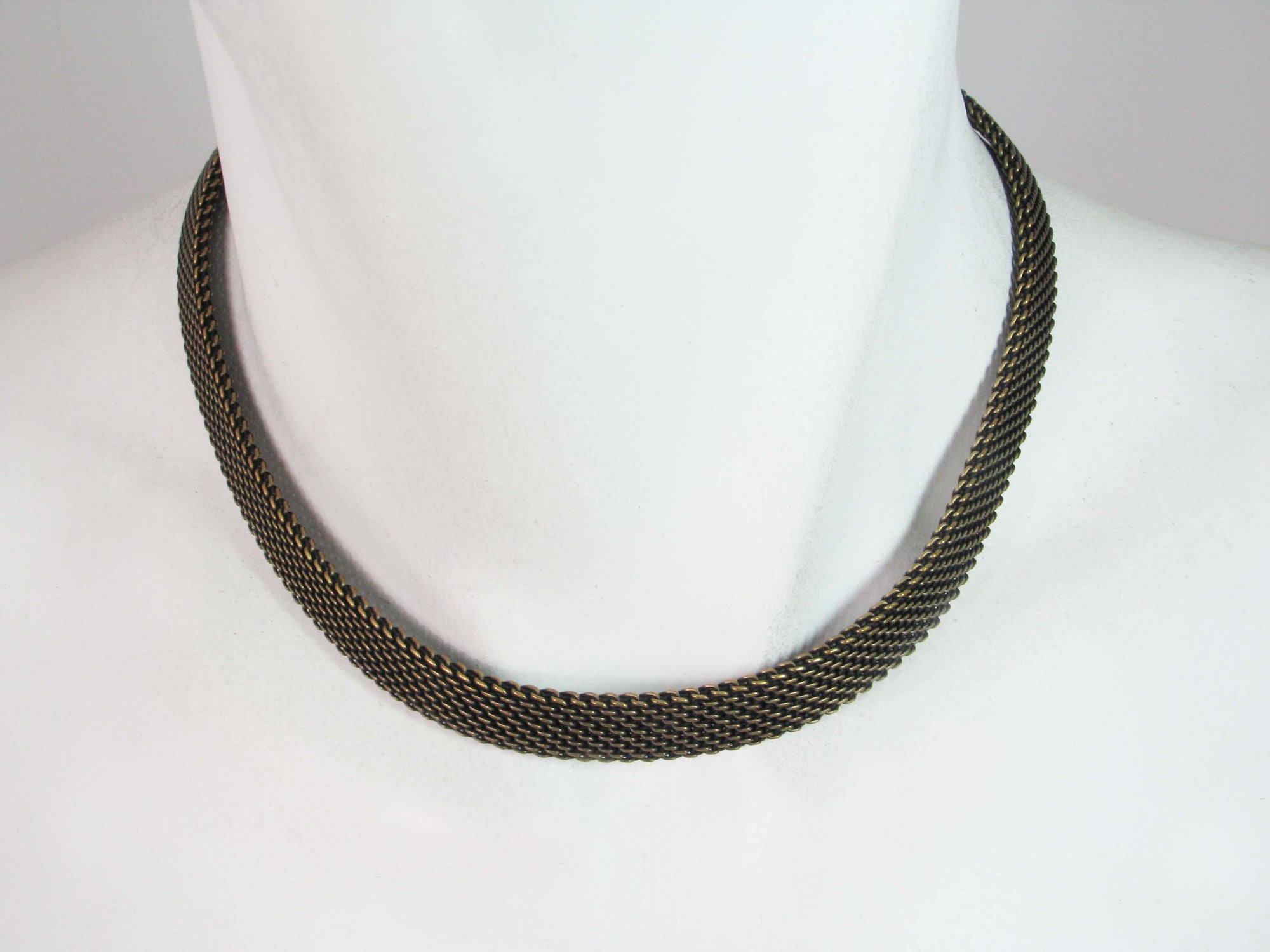 Flat Mesh Choker Necklace | Erica Zap Designs