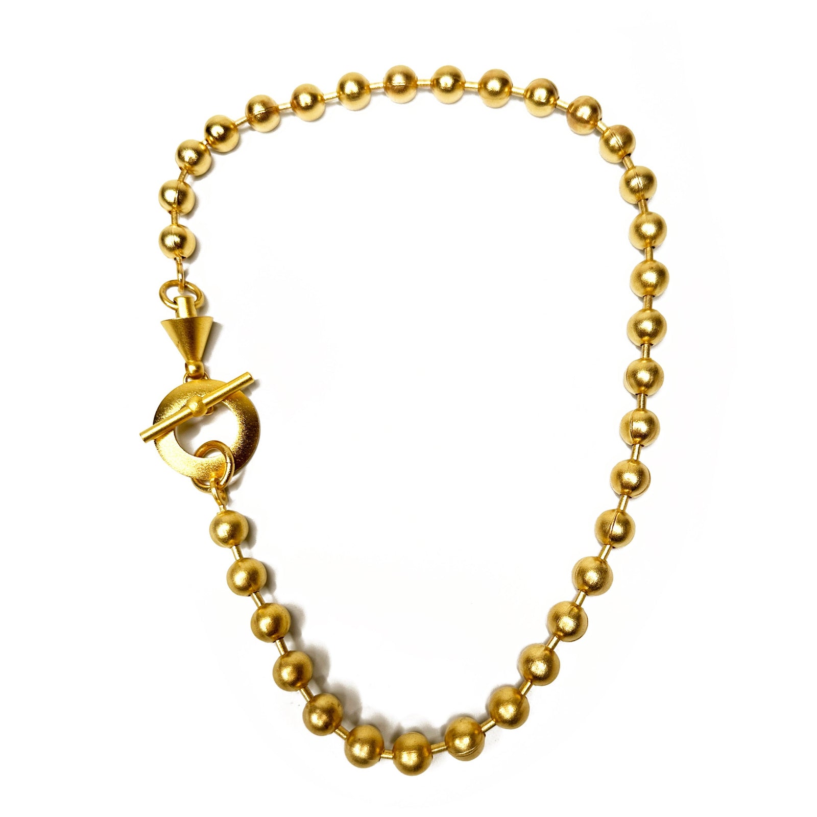 Chain Necklace with Front toggle Clasp | Erica Zap Designs