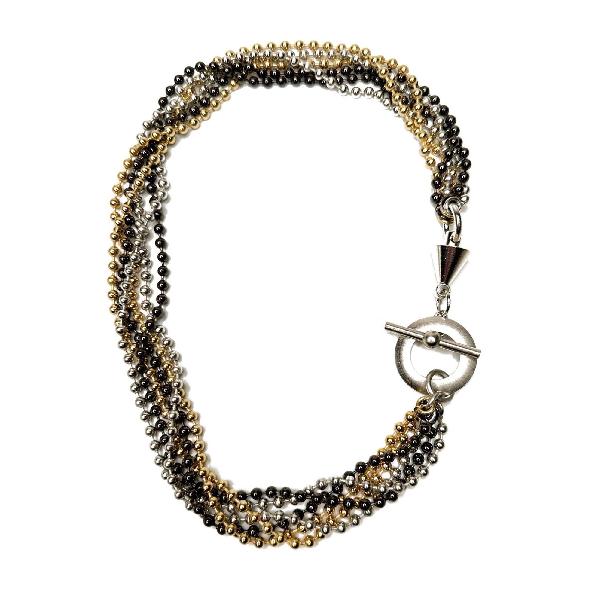 Multi Strand Bead Chain Necklace | Erica Zap Designs
