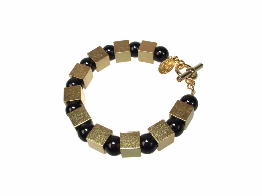 Large Cube & Ball Bracelet | Erica Zap Designs