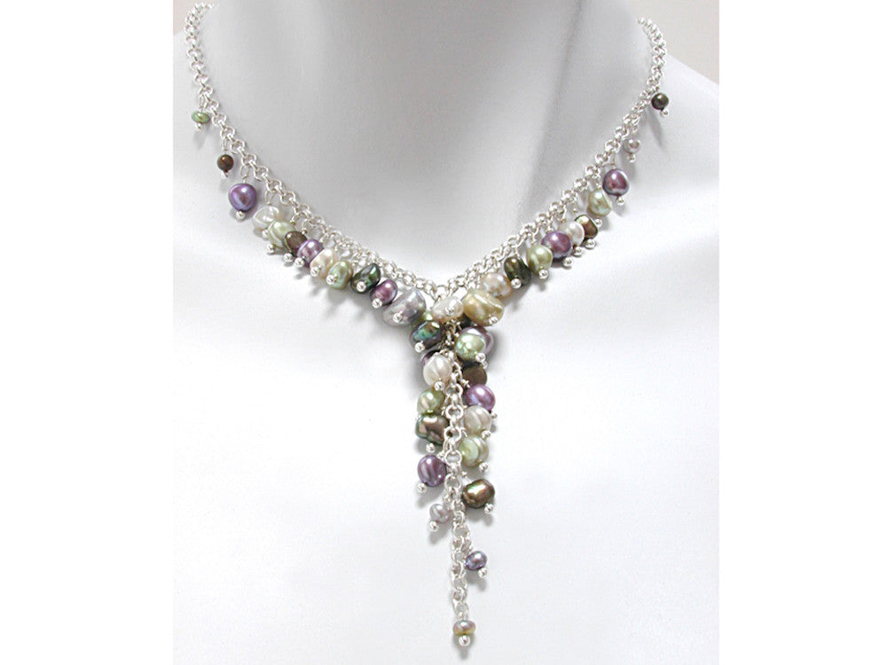 Full Pearl Drop Necklace | Erica Zap Designs