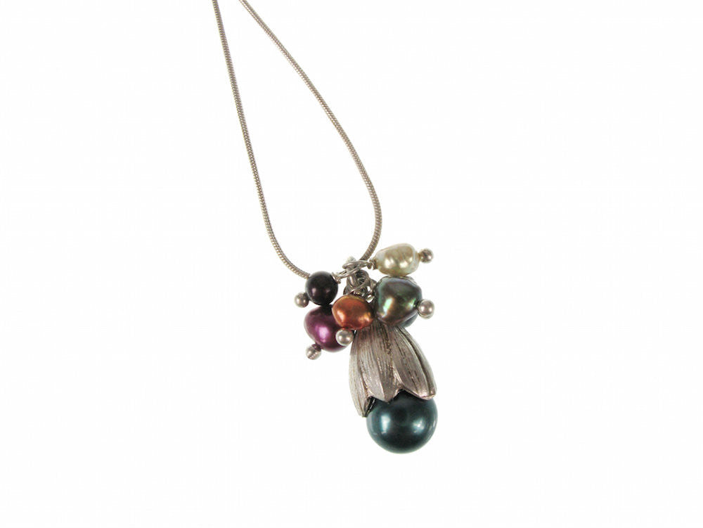 Bud & Pearl Cluster Pendant | Erica Zap Designs