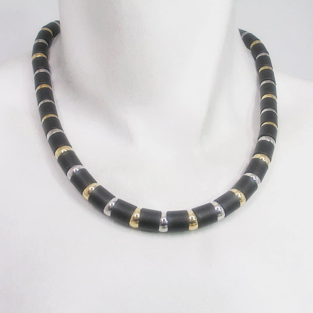 Tube and Ball Necklace | Erica Zap Designs