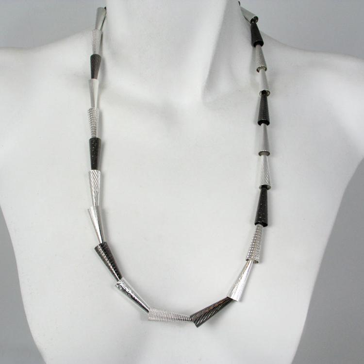 Long Textured Cone Necklace | Erica Zap Designs
