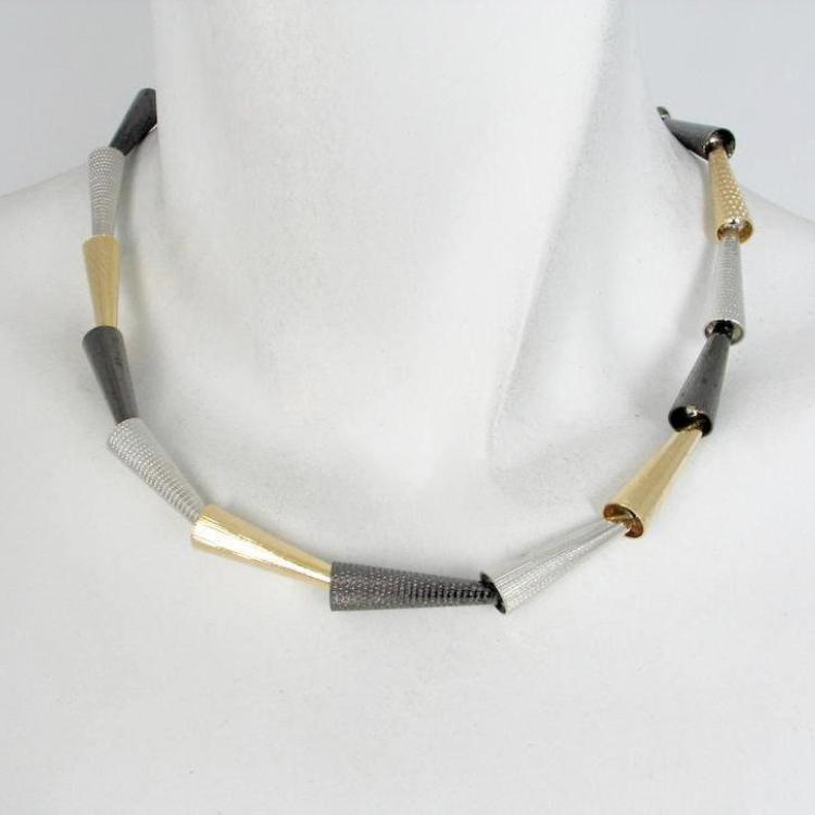 Textured Cone Necklace | Erica Zap Designs