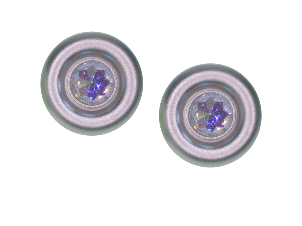 Circle Stone Earrings | Erica Zap Designs